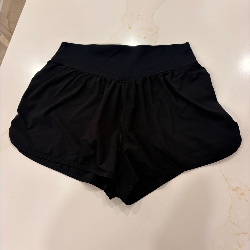 Aerie Women's Black Athletic Shorts